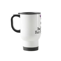 Best Freakin Hair Stylist Ever Pink Black Mug