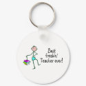 Best Freakin Teach Ever keychains