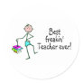 Best Freakin Teacher Ever Stickers