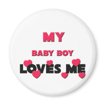 Best Friend Baby Boy magnets