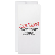 Best Friend...Big Deal Rack Card Design