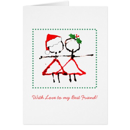 best-friend-christmas-card-zazzle