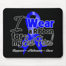Best Friend - Colon Cancer Ribbon Mouse Pads