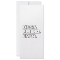 Best Friend Ever Custom Rack Card