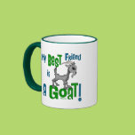 Best Friend is a Goat Coffee Mugs