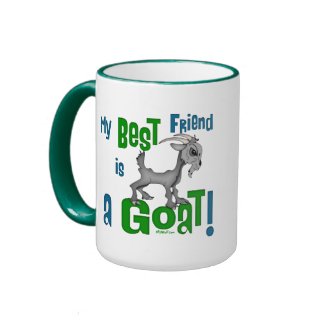 Best Friend is a Goat mug
