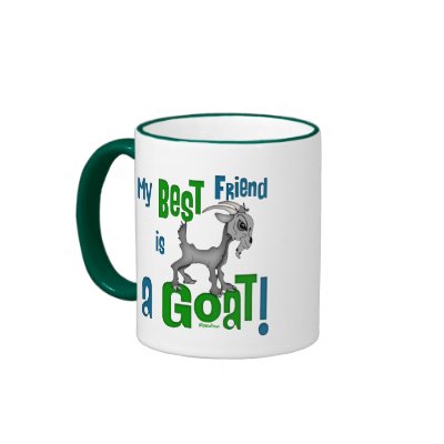 Best Friend is a Goat Coffee Mugs by getyergoat