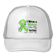 Best Friend - Lymphoma Ribbon Mesh Hats