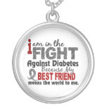 Best Friend Means World To Me Diabetes Custom Jewelry