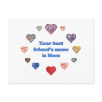 Best Friend Mom Postcards