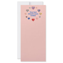 Best Friend Mom Customized Rack Card