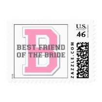 Best Friend of the Bride Cheer Stamps