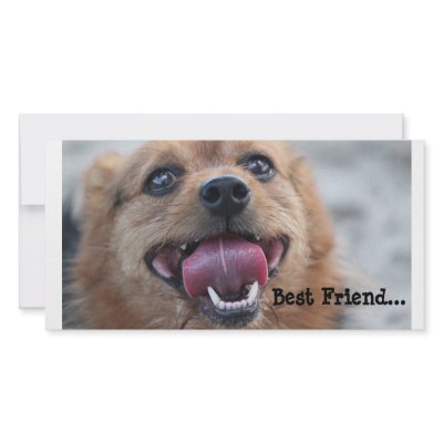 Best Friend Custom Photo Card by lovelyshots