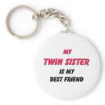Best Friend Twin Sister Key Chains