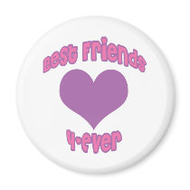Best Friends 4-Ever Magnet