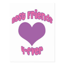 Best Friends 4-Ever Post Cards