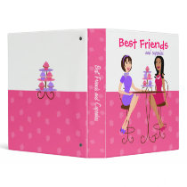 Best Friends and Cupcakes binders