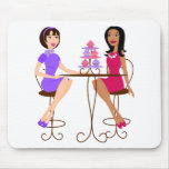 Best Friends and Cupcakes! Mouse Pad
