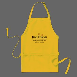 Best Friends Apron
