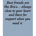 Best friends are like Bra's... Always close to ... t-shirts
