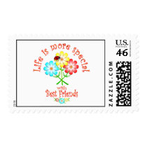 Best Friends are Special Stamp