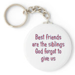 Best Friends are the siblings Keychains