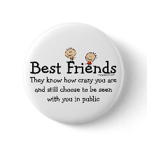 Best Friends Pinback Buttons