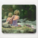 BEST FRIENDS by SHARON SHARPE mousepads