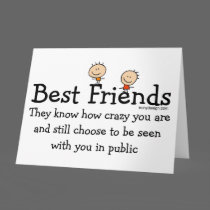 Best Friends Cards by ironydesign Best Friends Cards