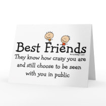 Best Friends Cards by ironydesign Best Friends Cards