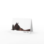 Best Friends Cat and Horse Cuddle Up Card