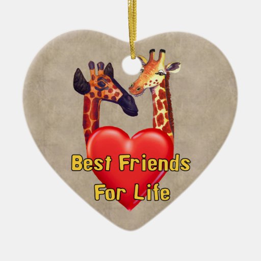 best friends double sided heart ceramic christmas ornament best friends double sided heart ceramic christmas ornament
