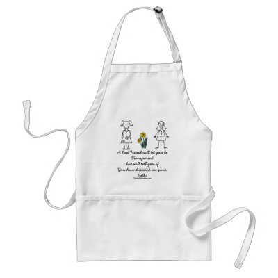 Best Friends Collection Transparent Apron by heavenly_sonshine