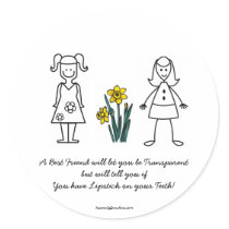 Best Friends Collection Transparent stickers