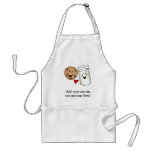 Best Friends, Cookies Love Milk aprons