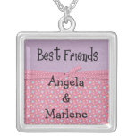 best friends customize custom necklace