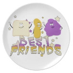 Best Friends Dinnerware Plates