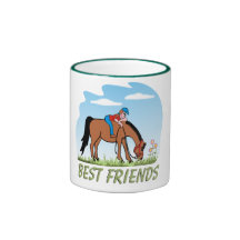 Best Friends Equestrian Mug