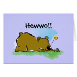 Best Friends Forever - Bear and Caterpilar cards