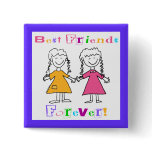 Best Friends Forever BFF Gifts Pin