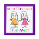 Best Friends Forever BFF Gifts magnet