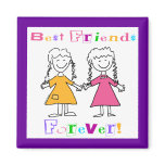 Best Friends Forever BFF Gifts Magnet