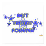 Best Friends Forever Blue Yellow Stars
