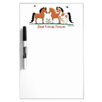 Best Friends Forever Equestrian Dry-Erase Board dry erase boards