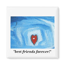 BEST FRIENDS FOREVER FRIDGE MAGNETS