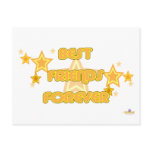 Best Friends Forever Orange Yellow Stars
