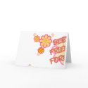 Best Friends Forever Pink Orange Flowers Part 1 cards
