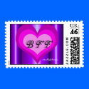 BEST FRIENDS FOREVER postage