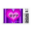 BEST FRIENDS FOREVER postage by artworkbydarlene BEST FRIENDS FOREVER postage
