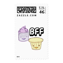 Best Friends Forever Postage Stamps
